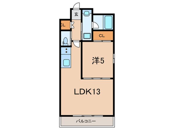 プレジオ西宮今津の物件間取画像